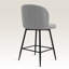 360°Swivel Barstool Counter Height Barstools with Back-1877937548