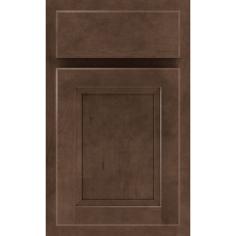 Dwelling Value Lanning Door Sample, Toasted Spice/Stone Glaze, Maple