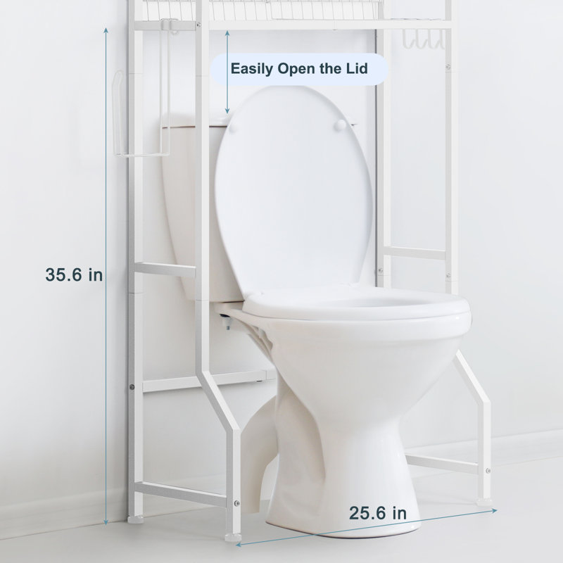 Rangement pour salle de bain Mehme, Blanc