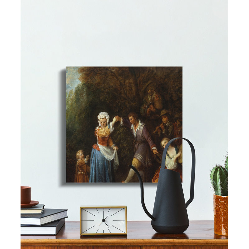 Josephson Wrapped Canvas Print Set, 16x16