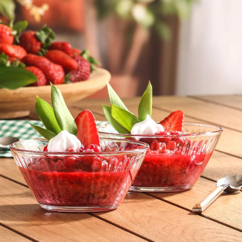 LAV Hestia Glass Snack Bowls - 10.5cm - Pack of 12