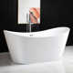 67'' x 32'' Freestanding Soaking Acrylic Bathtub