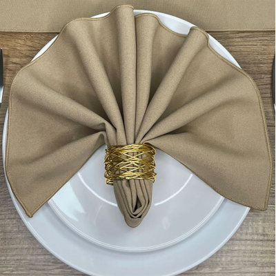 Atara Polyester Solid Colour Square Napkin