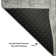 Premium Machine Washable Prisco Charcoal Rug
