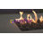 Cowden Rectangle Concrete Propane Smokeless Fire Pit Table-316610032