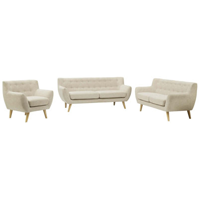Modway Remark Upholstered Fabric Living Room Set