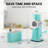Zulay Kitchen Rotary Cheese Grater with 5 Stainless Steel Blades and Suction Base-106816938