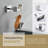 Bathroom Wall Mounted Double Towel Hook-93705841