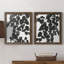 Silhouette de Pothos I - ensemble de 2 peintures sur toile encadrées-1899658888-1899658894