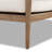 Landrie Satie 94" Wide Outdoor Teak Patio Sofa with Cushions-1845229507-1845229509