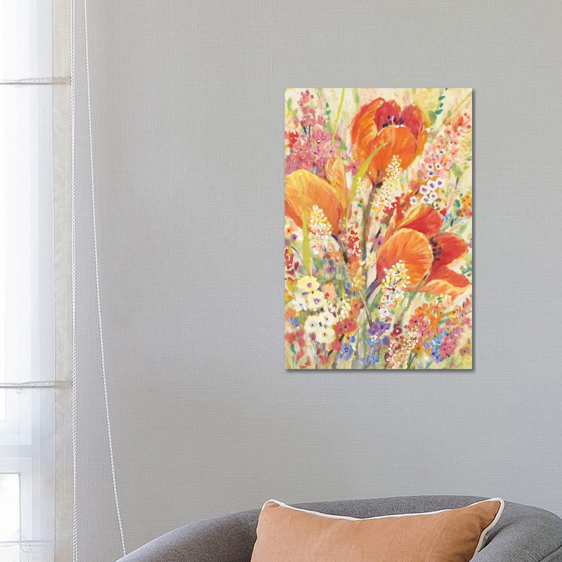 «Spring Bloom II» par Timothy O 'Toole - peinture sur toile tendue, H 26 po x l 18 po x 1,5 po