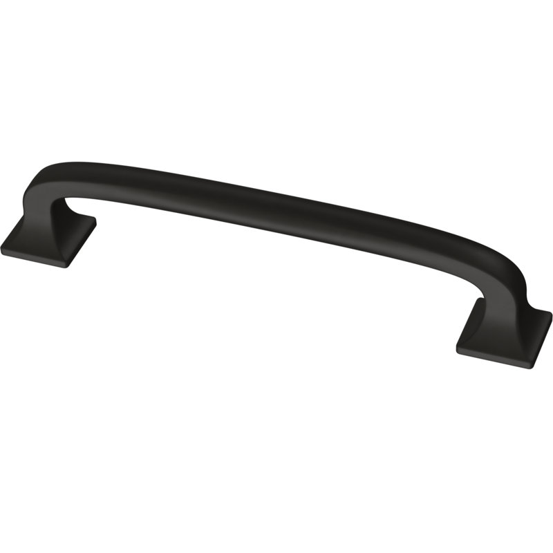 4" Center to Center Arch Pull, Matte Black, 4"