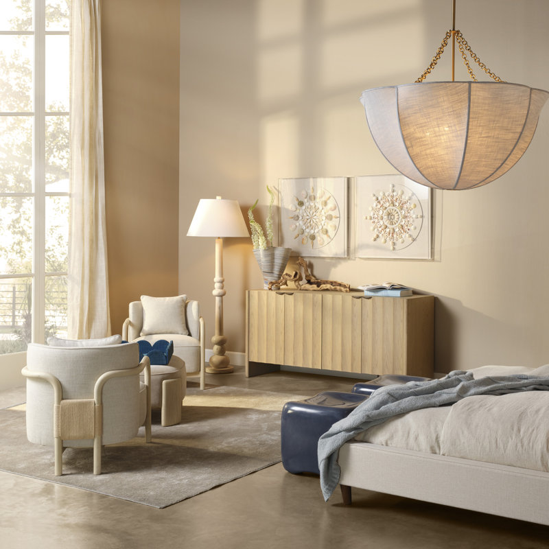 Aire 4 - Light Chandelier, Blue
