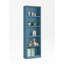 Bookshop Pomona, High Bookcase With 5 Shelves, Office Or Bedroom Shelf, Modern Shelf With Compartments-1702037827-1702100074