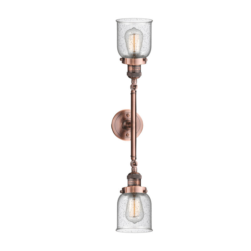 Aloysia 2 - Light Dimmable Vanity Light, Antique Copper