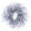 36" Artificial Flocked Green Long-Needle Christmas Wreath Unlit.