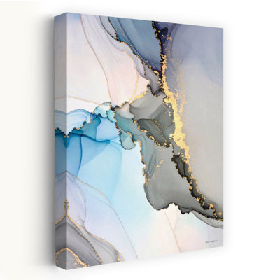 Celestial Tides III, art contemporain abstrait et élégant