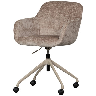 Morros Upholstered Swivel Armchair
