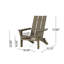 Chaise Adirondack pliable pour patio-1887871748