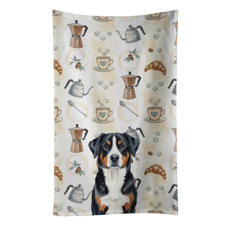 Serviette de cuisine pour grand chien de montagne, Grand bouvier suisse