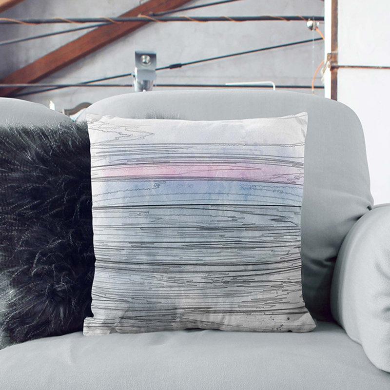 Square Throw Cushion, 40cm H x 40cm W x 15cm D