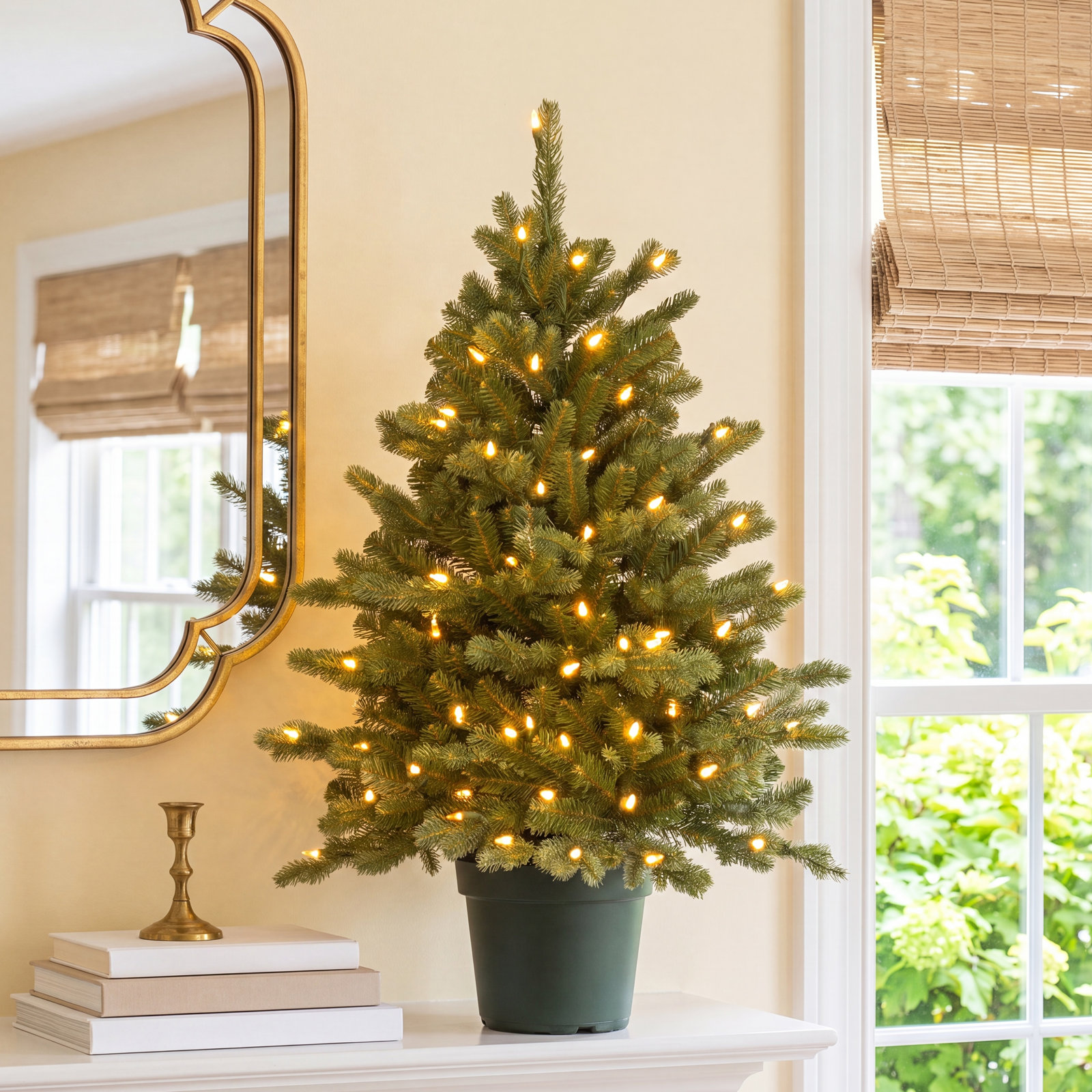 3' Pre-Lit Spruce Christmas Tree - The Holiday Aisle®