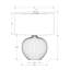 Lighting, 23 po, lampe de table, céramique noire, abat-jour noir, contemporain