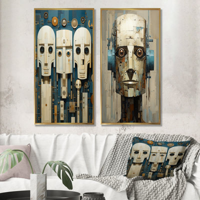 The Art Of Robotics - Robot Wall Art Prints Set Of 2