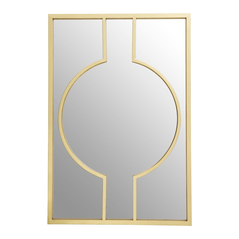 Lewistown Metal Flat Wall Mirror
