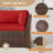Avamay Rattan Sectional Seating Group with Cushions-1296695084-1295491802