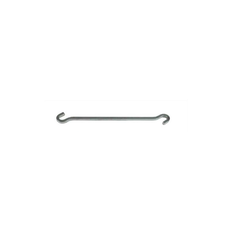 Handcrafted Extension Hook Pot Rack, Hammered Steel, 5" H x 1.5" W x 0.375" D
