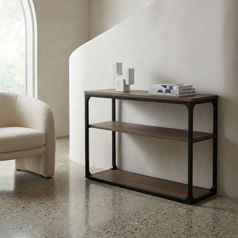 Novie 46'' W Solid Wood Console Table