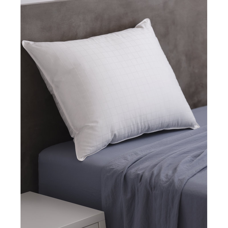 Coussin Hyndman, 20 po x 36 po, Blanc