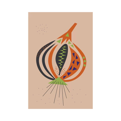 Onion by Flatowl - Wrapped Canvas Painting