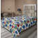 Ambesonne, drap plat floral pivoines, art botanique printanier