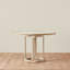 Glen Ellen Round Glass Dining Table