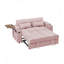Causeuse en chenille avec accoudoir de rangement, port USB et table d'appoint-1574596802