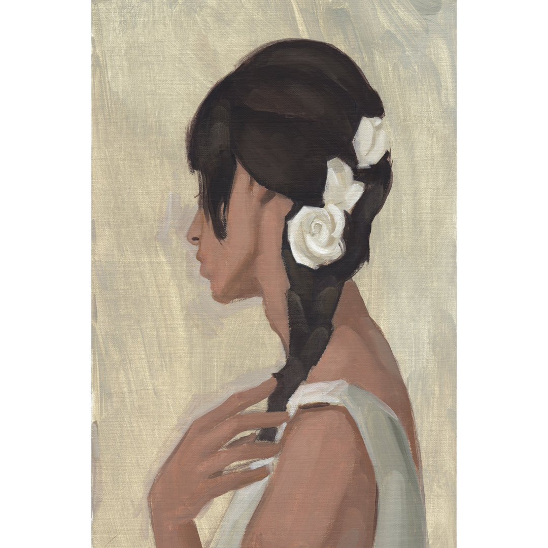 Female Portrait II by Jacob Green - Painting on Canvas