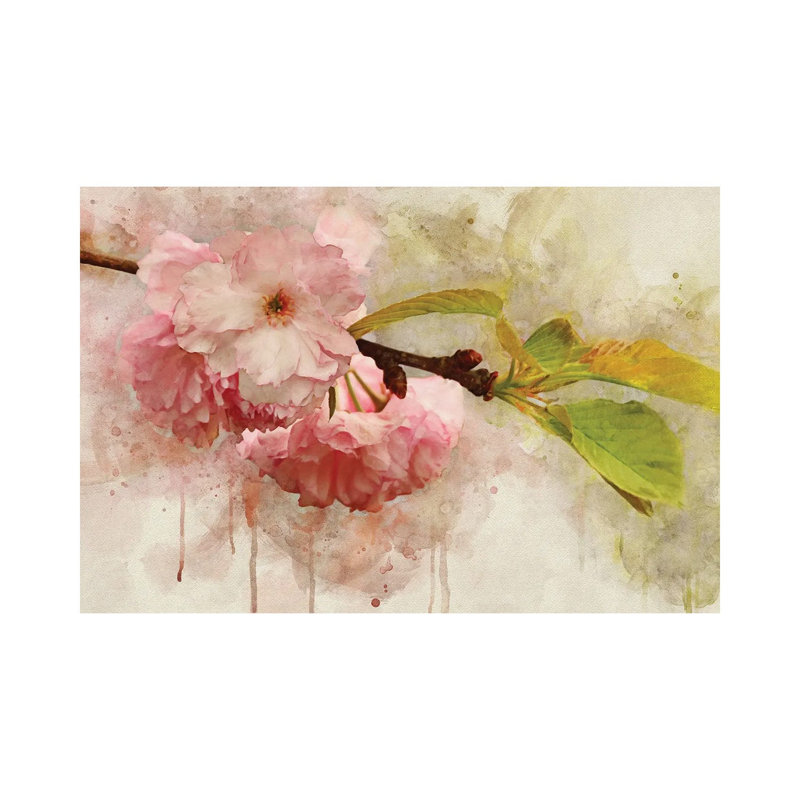 Blossom Elegance I 1 Piece Wrapped Canvas Painting, 101.6 cm H x 66.04 cm W x 3.175 cm D