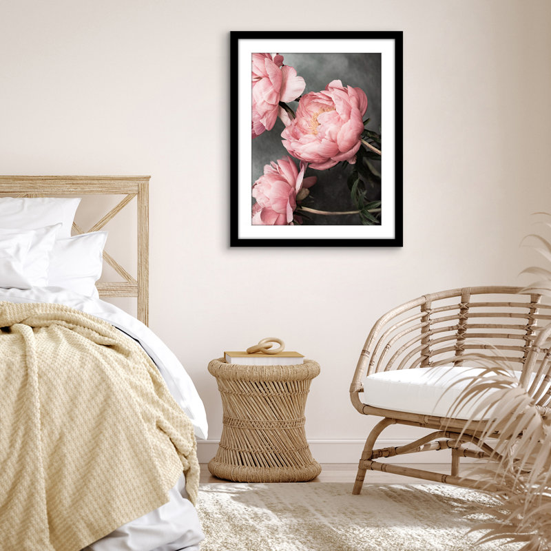 Cadre pour affiche - Cadre photo en bois avec passe-partout et housse en plexiglas, 22 po x 28 po, 18 po x 24 po