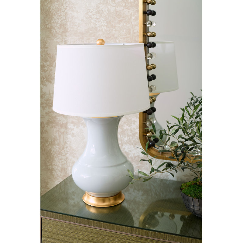 Thiri Table Lamp, Coconut White