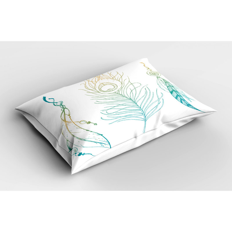 Feather Polyester Sham Set, King