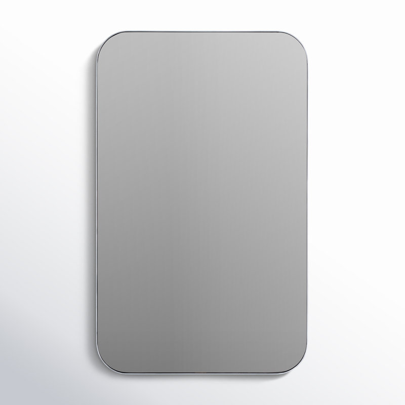 Eaton Medicine Cabinet, Recess and Surface Mount, Silver