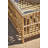 Caroline Square Glass Outdoor Side Table , 23.6 " W 23.6 " D-36329135-116828011