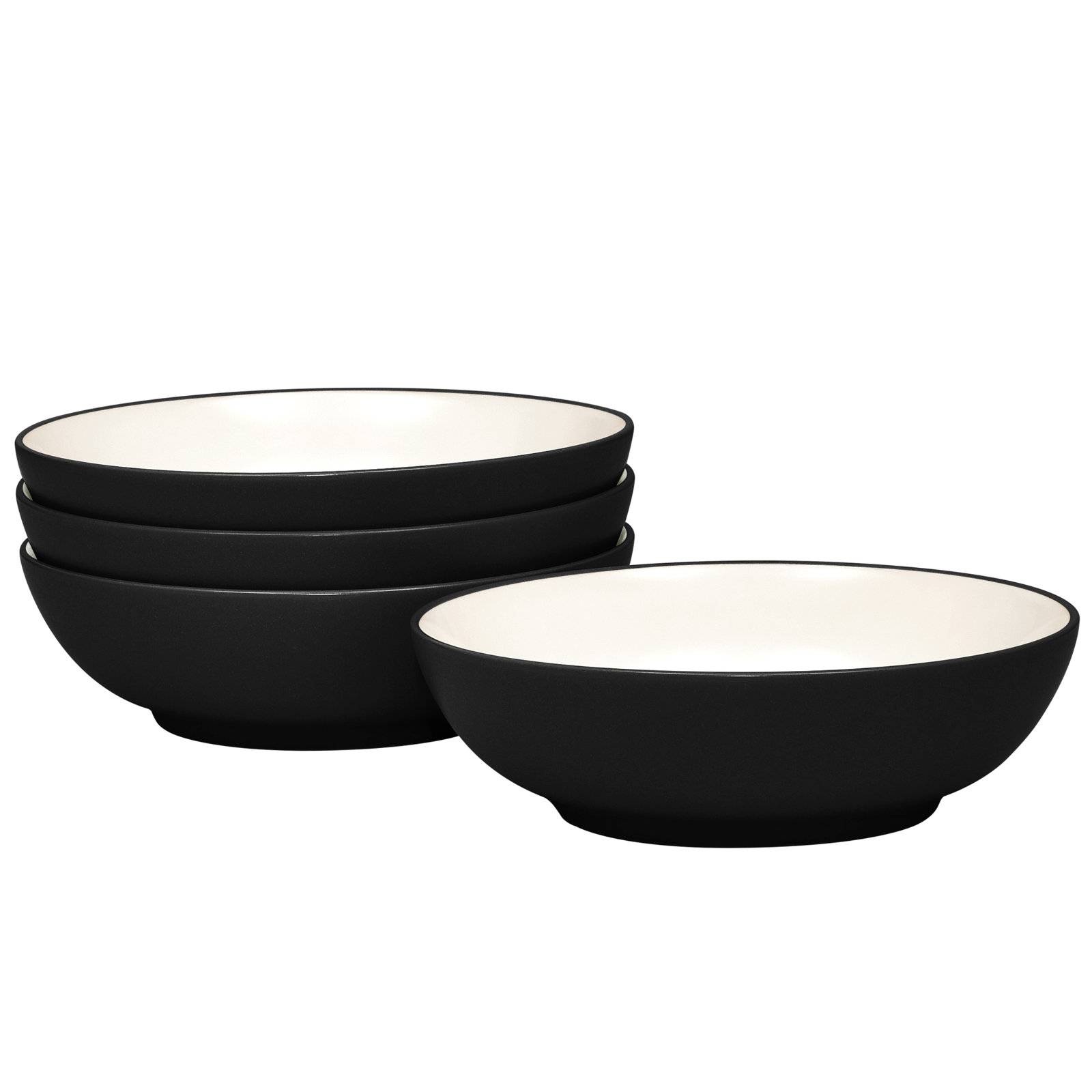 Noritake Colorwave Soup/Cereal Bowls, 7", 22 Oz., Graphite