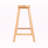 Calvin Four Leg Counter Stool with Saddle Seat in Natural, 23.84'' H X 17.24'' W X 14.24'' D-1352184542