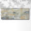 Gris et or abstrait sur toile-395433000