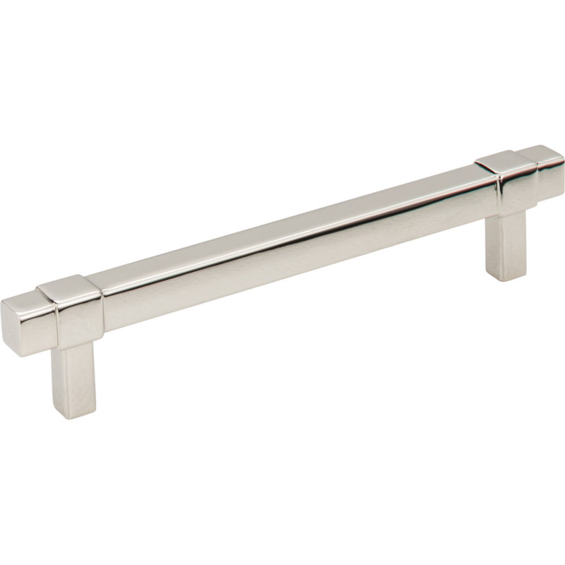 Zane Bar Pull, 8 13/16", Polished Nickel