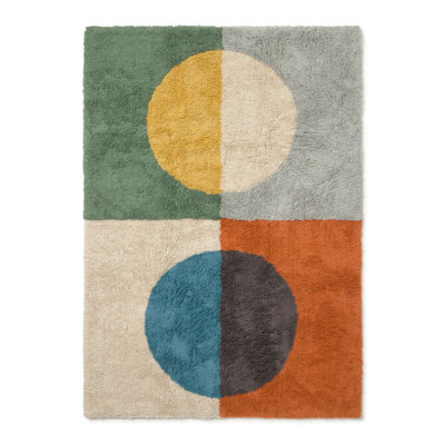 Lentille lavable illusion pour tapis