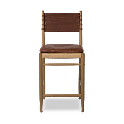 Brielle Stool W/ Cushion-Broadway Dune-Counter